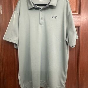 Under Armour Gray Performance Polo Shirt